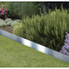 Bordure de jardin basse en acier galvanisé à planter – 105 x 0,5 x 22 cm