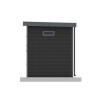 Abri de jardin en bois composite 28 mm Onyx 32 – 6 m² - 333 x 225 x 237 cm