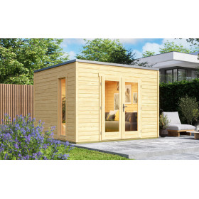 Abri de jardin palermo 1 - 8.67m² - naturel