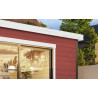 Abri de jardin en bois LASITA AUSTIN 1 – 6,73 m² – 44 mm – Rouge Suédois