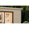 Abri de jardin en bois LASITA AUSTIN 4 – 9,51 m² – 44 mm – Finition Naturelle