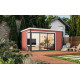 Abri de jardin en bois LASITA AUSTIN 6 – 11,97 m² – 44 mm – Rouge Suédois