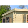 Abri de jardin en bois LASITA SAN JOSE 175 - 4,56 m² (28mm)  finition NATURELLE