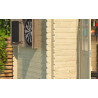 Abri de jardin en bois LASITA SAN JOSE 175 - 4,56 m² (28mm)  finition NATURELLE