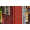 Abri de jardin en bois LASITA SAN JOSE 175 - 4,56m² (28mm) - ROUGE SUEDOIS