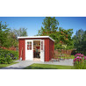 Abri de jardin en bois LASITA SAN JOSE 230- 6,05 m² (28mm) - ROUGE SUEDOIS