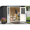 Abri de jardin en bois LASITA SAN JOSE 275- 7,26 m² (28mm) - GRIS ANTHRACITE