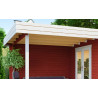 Abri de jardin en bois LASITA ANDERS – 22,75 m² – 44 mm – Rouge Suédois