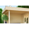 Abri de jardin en bois LASITA ANDERS – 22,75 m² – 44 mm – Finition Naturelle