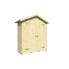 Abri de jardin en bois LASITA KENT 1.1 - 1.08m² (13mm)  finition NATURELLE