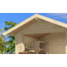 Kiosque de vente - Chalet de Noel en bois LASITA KENT 4 - 2,89m²  (13mm)