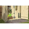 Abri de jardin en bois LASITA KENT 1.2 - 1.08m² (13mm)  finition NATURELLE