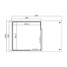Abri de jardin en bois LASITA Domeo 2 – 14,30 m² – 44 mm – Finition Naturelle