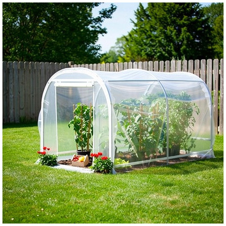 serre de jardin marque Richel 6m² générée par IA