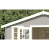 Abri de jardin en bois LASITA UDO 300 - 13.97m² (28mm)  GRIS CLAIR