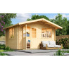 Abri de jardin en bois LASITA NORDERNEY 2 - 11.45 m² (40mm)  finition NATURELLE