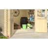 Abri de jardin en bois LASITA INGO 230 - 5,04m² (28mm)  finition NATURELLE