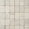 Pavé en béton vieilli multiformat nuancé ton pierre épaisseur 6cm - 1m²