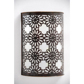 Applique murale fleur ronde