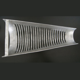 Applique murale conique ronde en aluminium