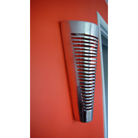 Applique murale conique ronde en aluminium