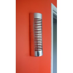 Applique murale en aluminium design ronde 38 x 12 cm