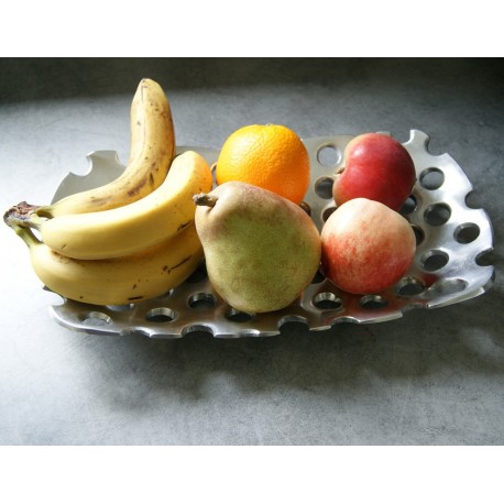 Corbeille fruits design trouée Corbeille fruits design trouée