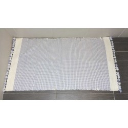 Tapis de salle de bains 90 x 50 cm 