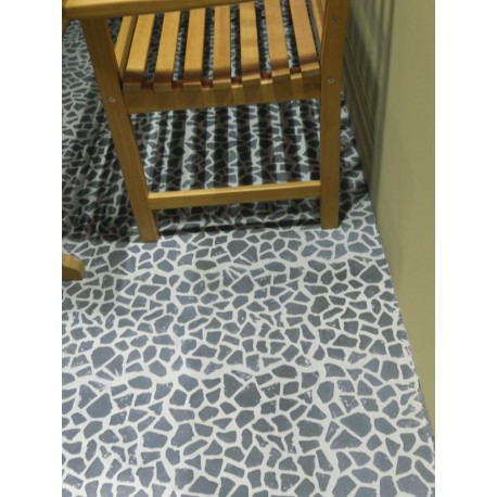 Dalle de terrasse en pierre reconstituée galets 30 x 30 x 2,5 cm Dalle de terrasse en pierre reconstituée galets 30 x 30 x 2,5 cm