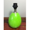 Pied de lampe en terre cuite et tadelakt