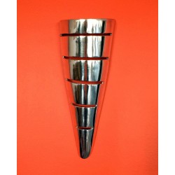 Applique murale conique en aluminium