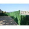 Haie artificielle de jardin en PVC 110 brins 300 x 100 cm