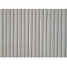 Canisse de jardin en PVC 300 x 120 cm blanc