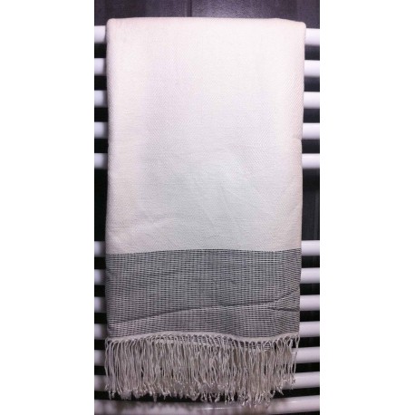 Serviette de bain noire Serviette de bain noire