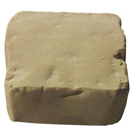 Pavé de terrasse en pierre reconstituée à poser 16 x 16 x 6 cm camel nuancé