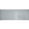 Bordure de jardin en tôle métallique zinguée droite 118 x 0,2 x 13 cm