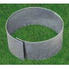 Bordure de jardin circulaire flexible en acier 40 x 0.065 x 13 cm