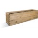 Jardinière en bois rectangulaire Oléa 180 x 50 x 50 cm