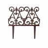 Bordure de jardin en fonte Victorienne 26 x 2,7 x 27,5 cm