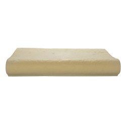 Kit margelle en pierre reconstituée galbée 4 cm 5 x 10 ml camel