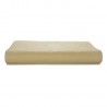 Kit margelle en pierre reconstituée galbée 4 cm 6 x 12 ml camel