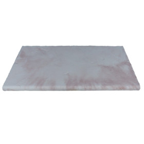 Kit margelle en pierre reconstituée plate 2,5 cm 5 x 10 ml blanc nuancé