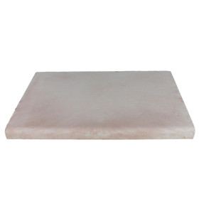 Kit margelle en pierre reconstituée plate 4 cm 5 x 10 ml blanc nuancé