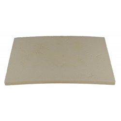 Kit margelle en pierre reconstituée plate avec escalier 2,5 cm 4,5 x 8,5 ml camel