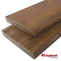 Lame de terrasse en bois exotique ipé 215 x 14,5 x 2,1 cm