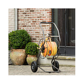 Dévidoir mural, Dérouleur et Enrouleur de tuyau d'arrosage.