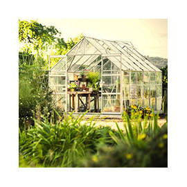 Serre de jardin en Polycarbonate - De 2 à 8m².