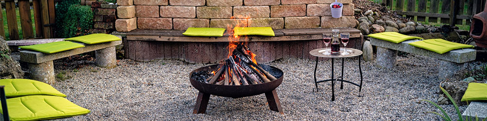 Chauffage terrasse: le brasero de jardin et le panier de feu