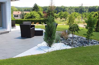 Tous les avantages des dalles de terrasses en béton