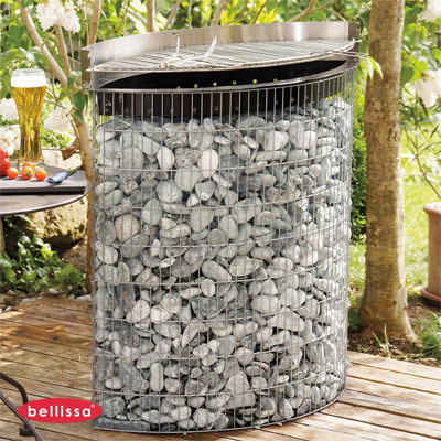 gabion barbecue